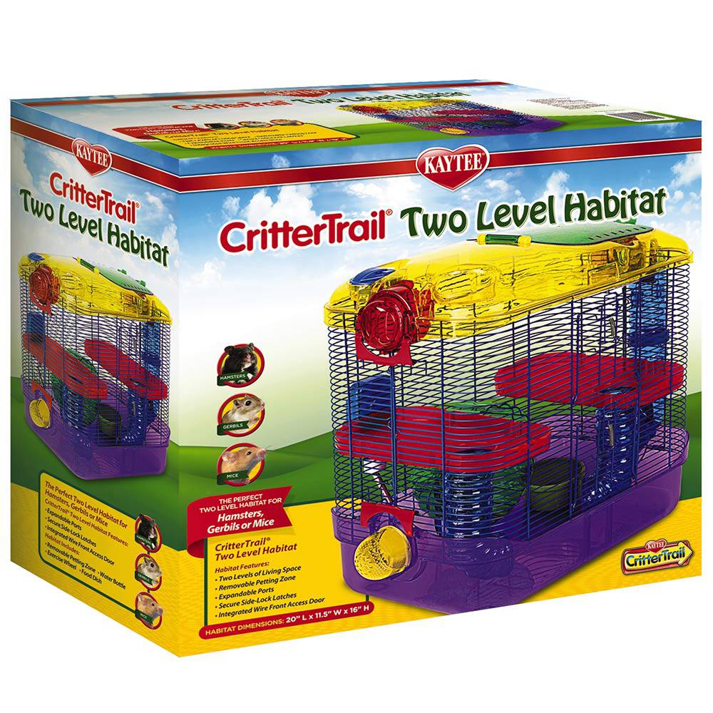 Kaytee Crittertrail 2-Level Habitat - The Pet Source