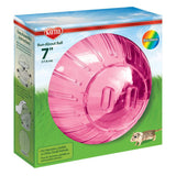 Kaytee Giant Run-About Mini Exercise Ball Rainbow - 7 Inch - The Pet Source