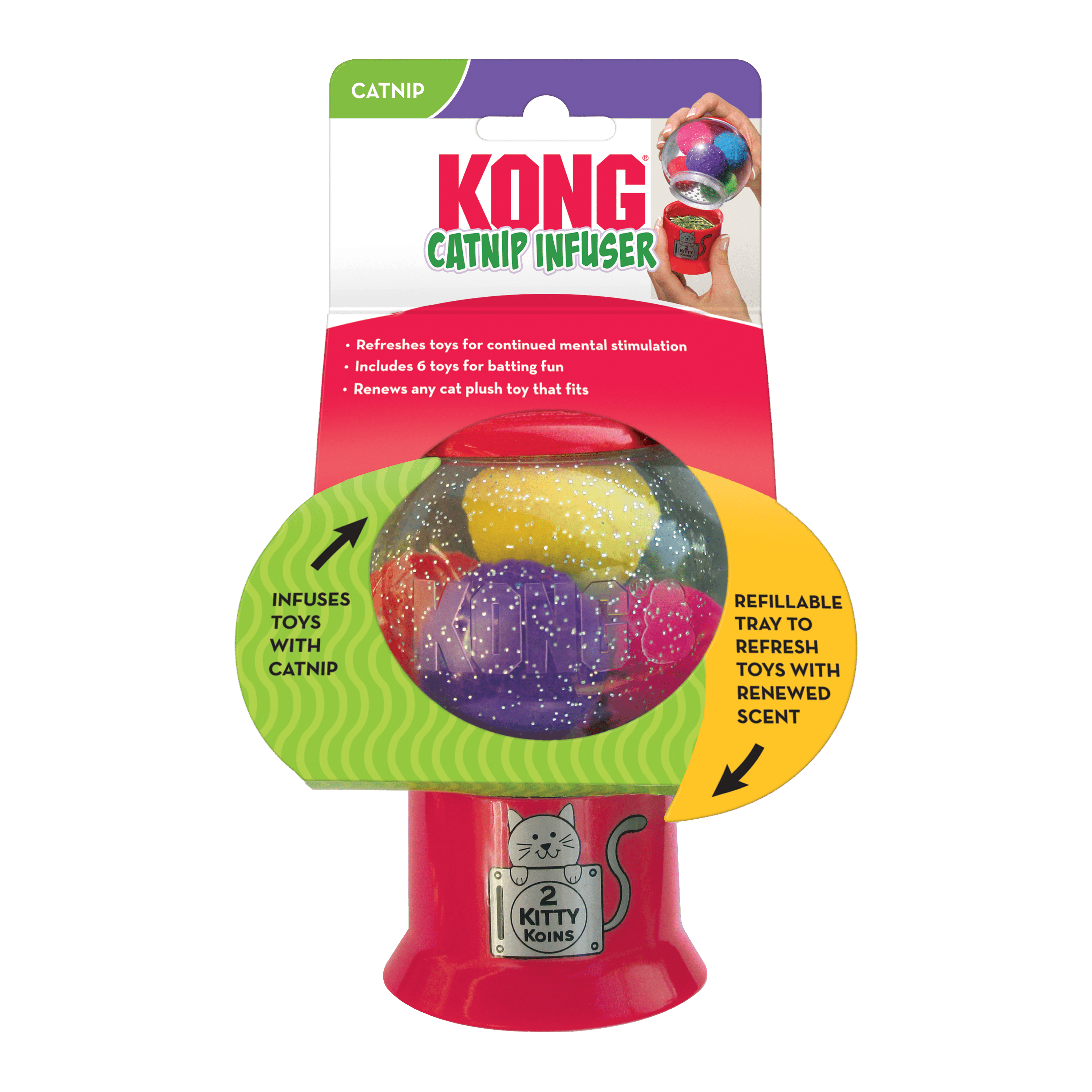 Kong Catnip Infuser - The Pet Source