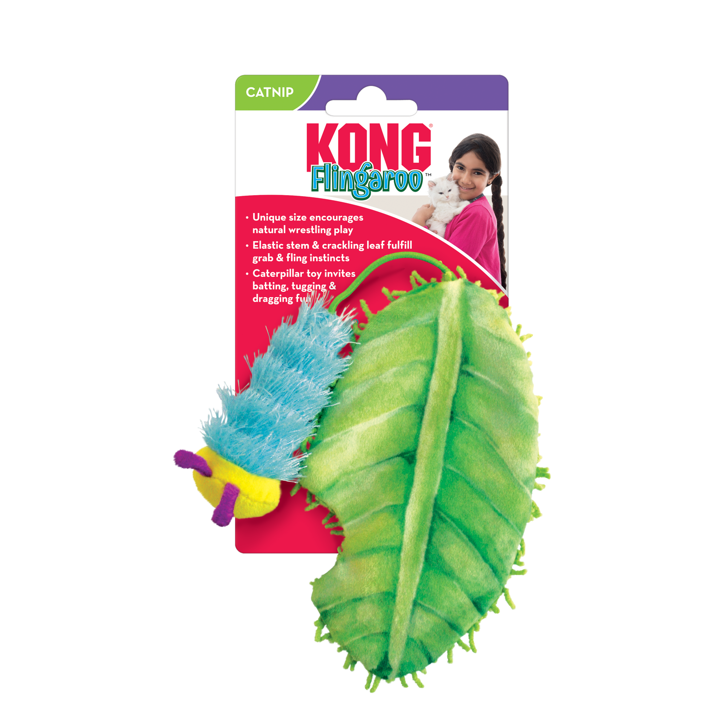 Kong Flingaroo Caterpillar - The Pet Source