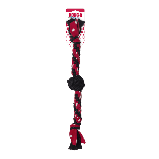 Kong Signature Rope Dual Knot With Ball - The Pet Source