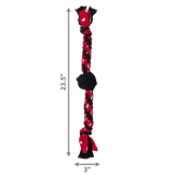 Kong Signature Rope Dual Knot With Ball - The Pet Source