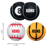 Kong Sport Ball 3-Pk - The Pet Source