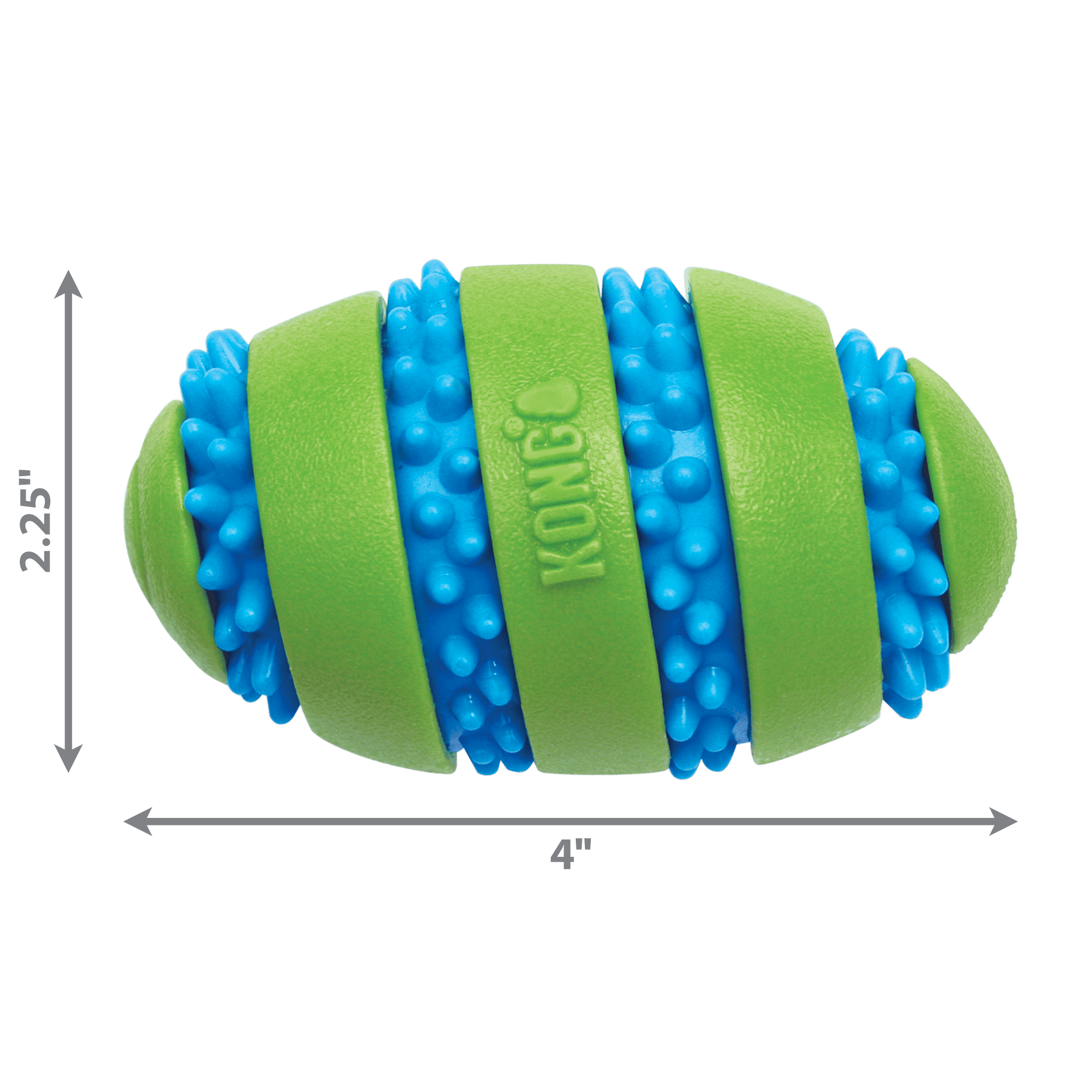 Kong Squeezz Goomz Football - The Pet Source