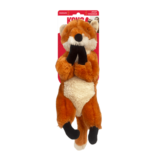 Kong Wild Low Stuff Fox Medium - The Pet Source