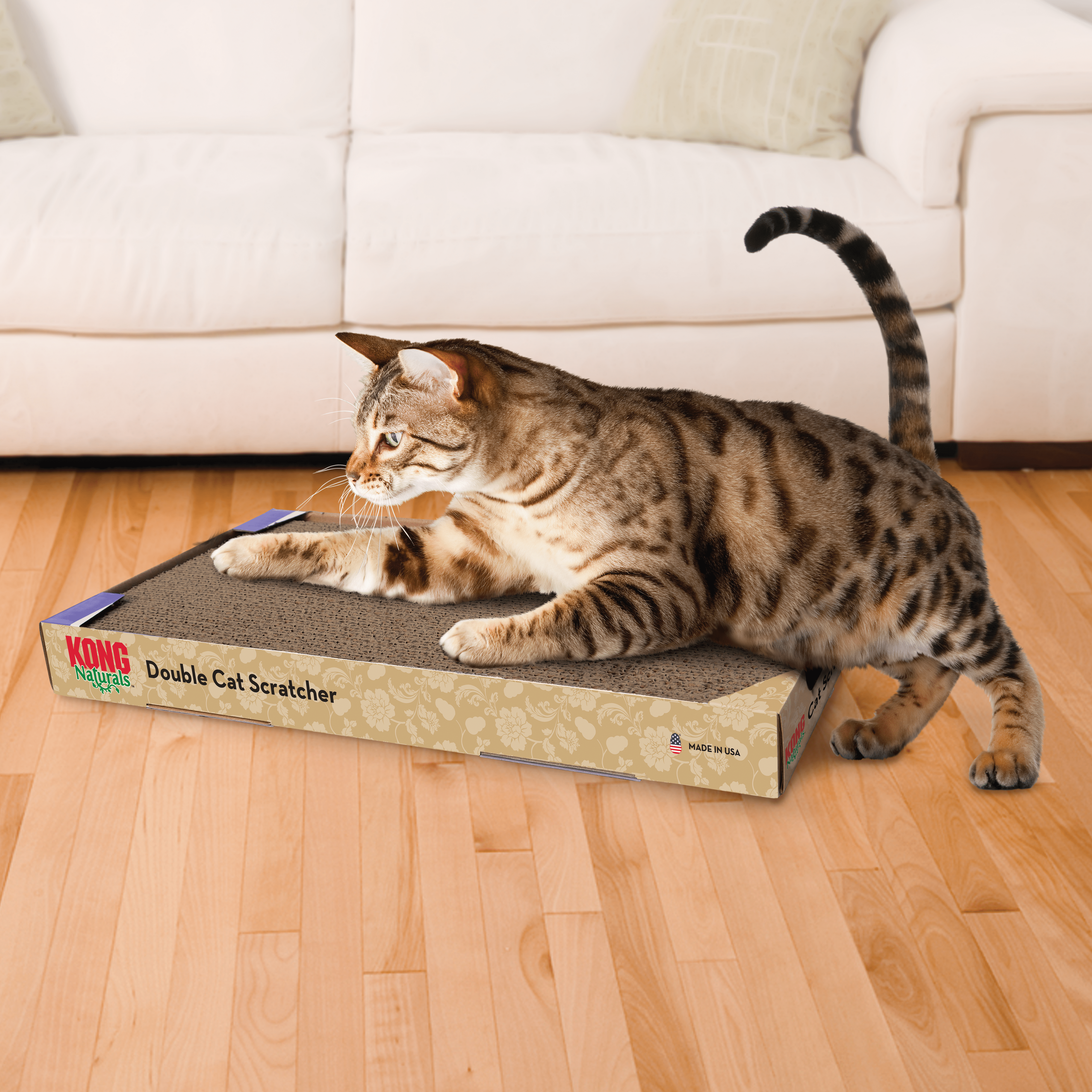 Kong Naturals Scratcher Double - The Pet Source