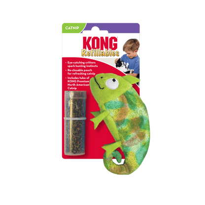 KONG Refillables Chameleon Cat Toy - The Pet Source