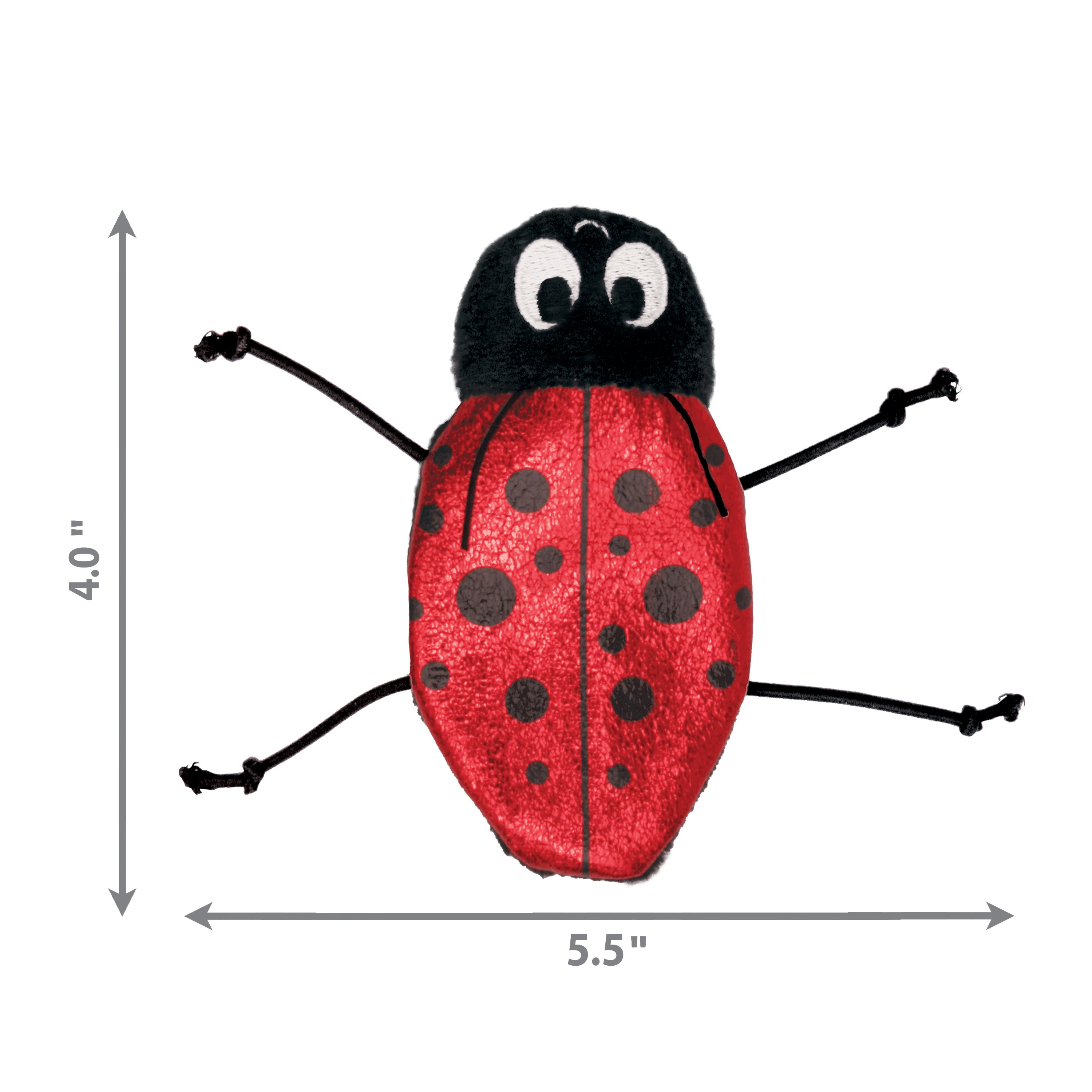 KONG Refillables Ladybug Cat Toy - The Pet Source