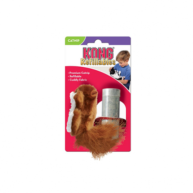 KONG Refillables Squirrel Cat Toy