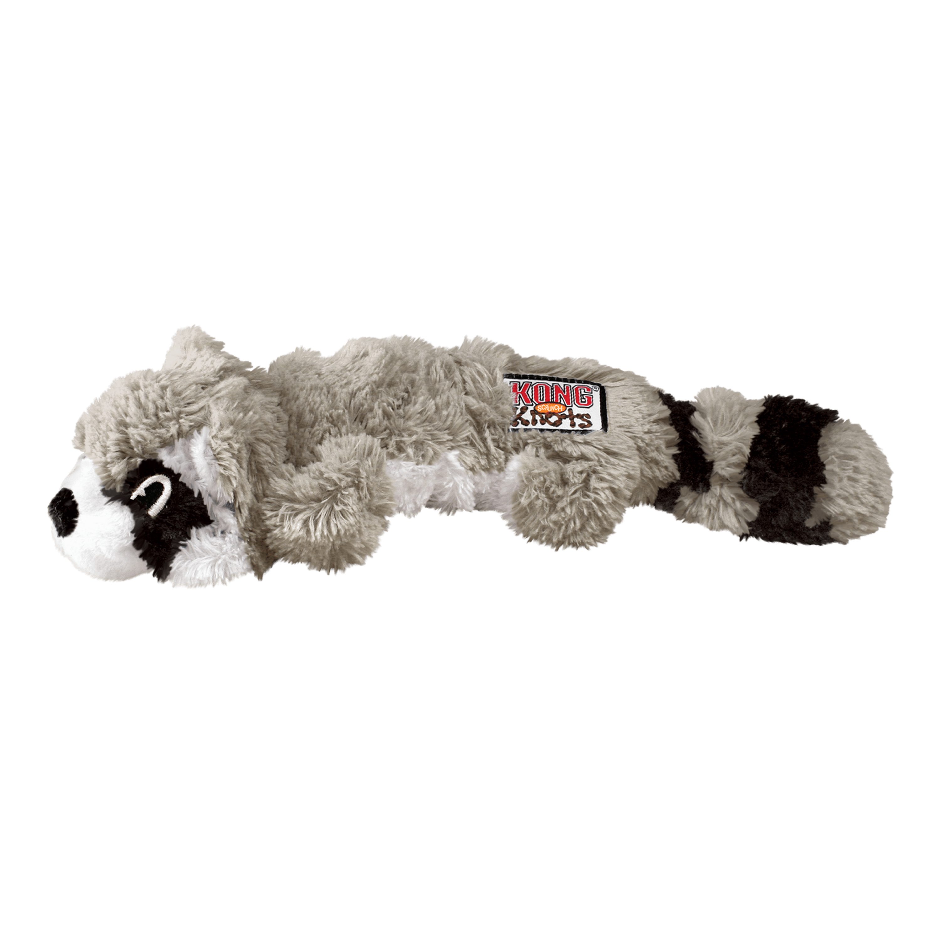 Kong Scrunch Knots Raccoon - Medium/Large - The Pet Source