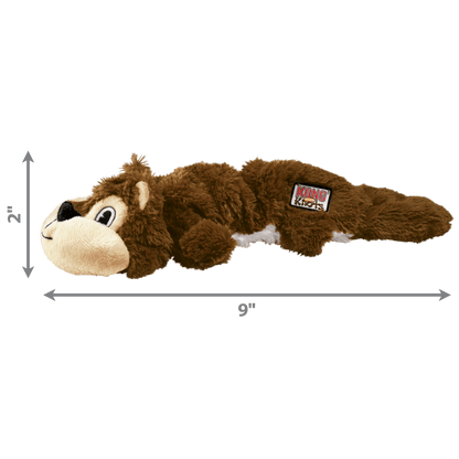 Kong Scrunch Knots Squirrel - Small/Medium - The Pet Source