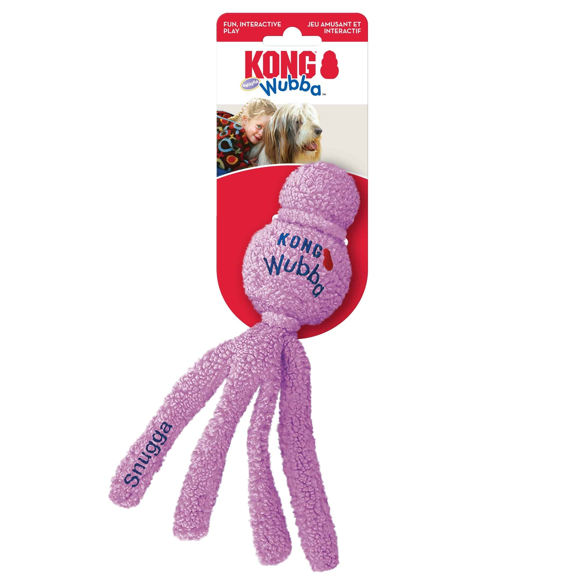 Kong Snugga Wubba - Assorted Colors - Small - The Pet Source