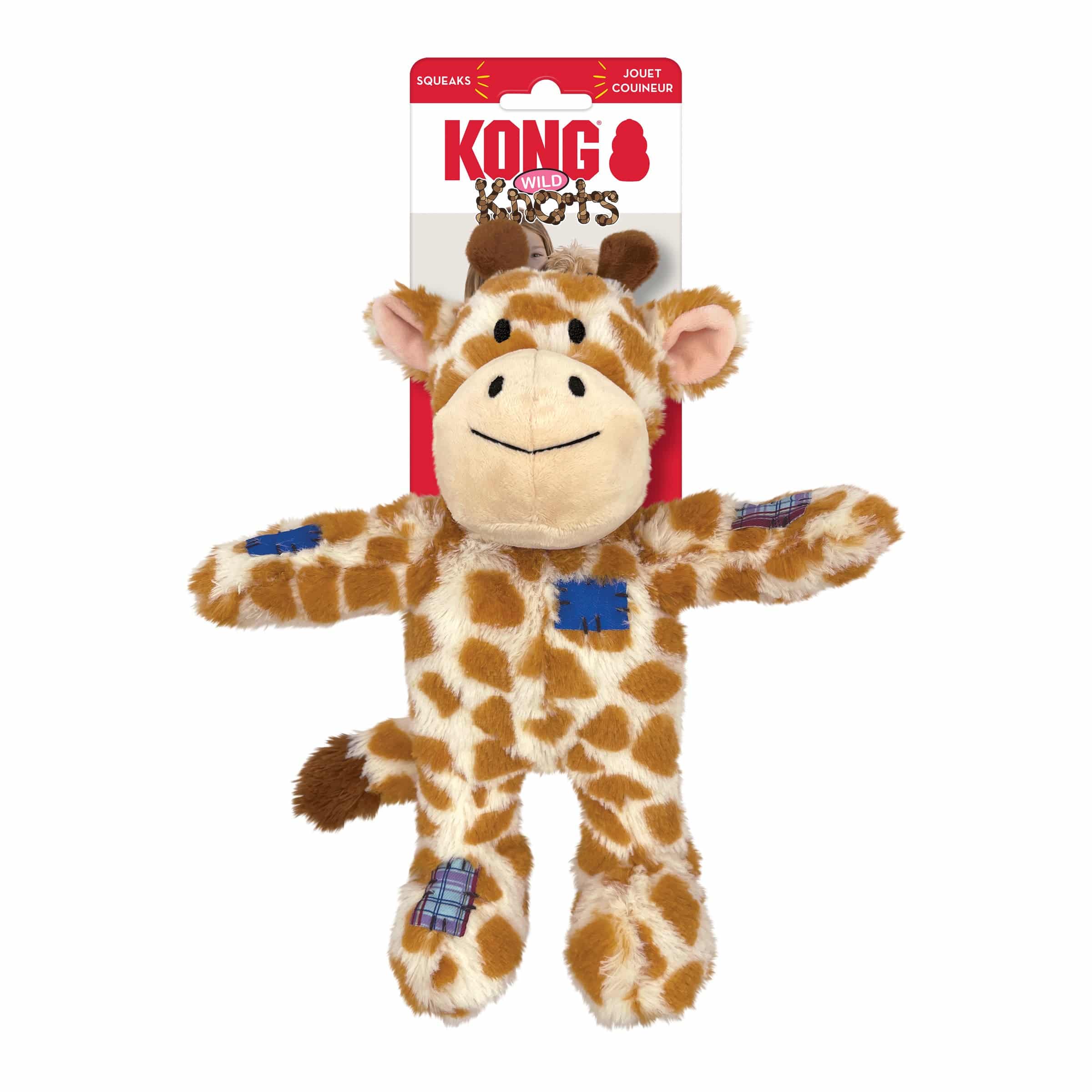 Kong Wild Knots Giraffe - Medium/Large - The Pet Source