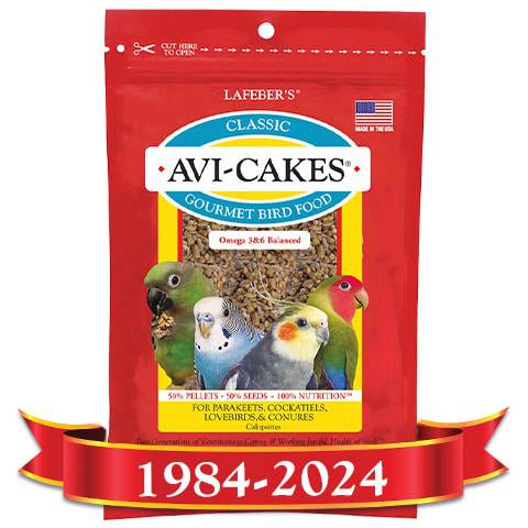 Lafeber Classic Avi-Cakes for Small Birds - 8oz - The Pet Source