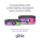 Litter Genie Plus Cat Litter Pail Disposal System - Black - The Pet Source