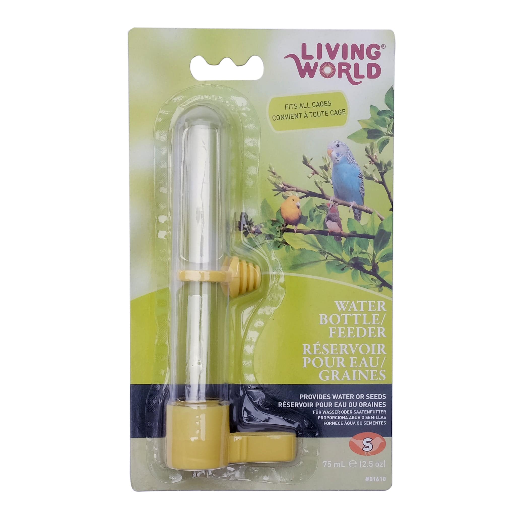 Living World Combination Water Fountain or Feeder - Medium - The Pet Source