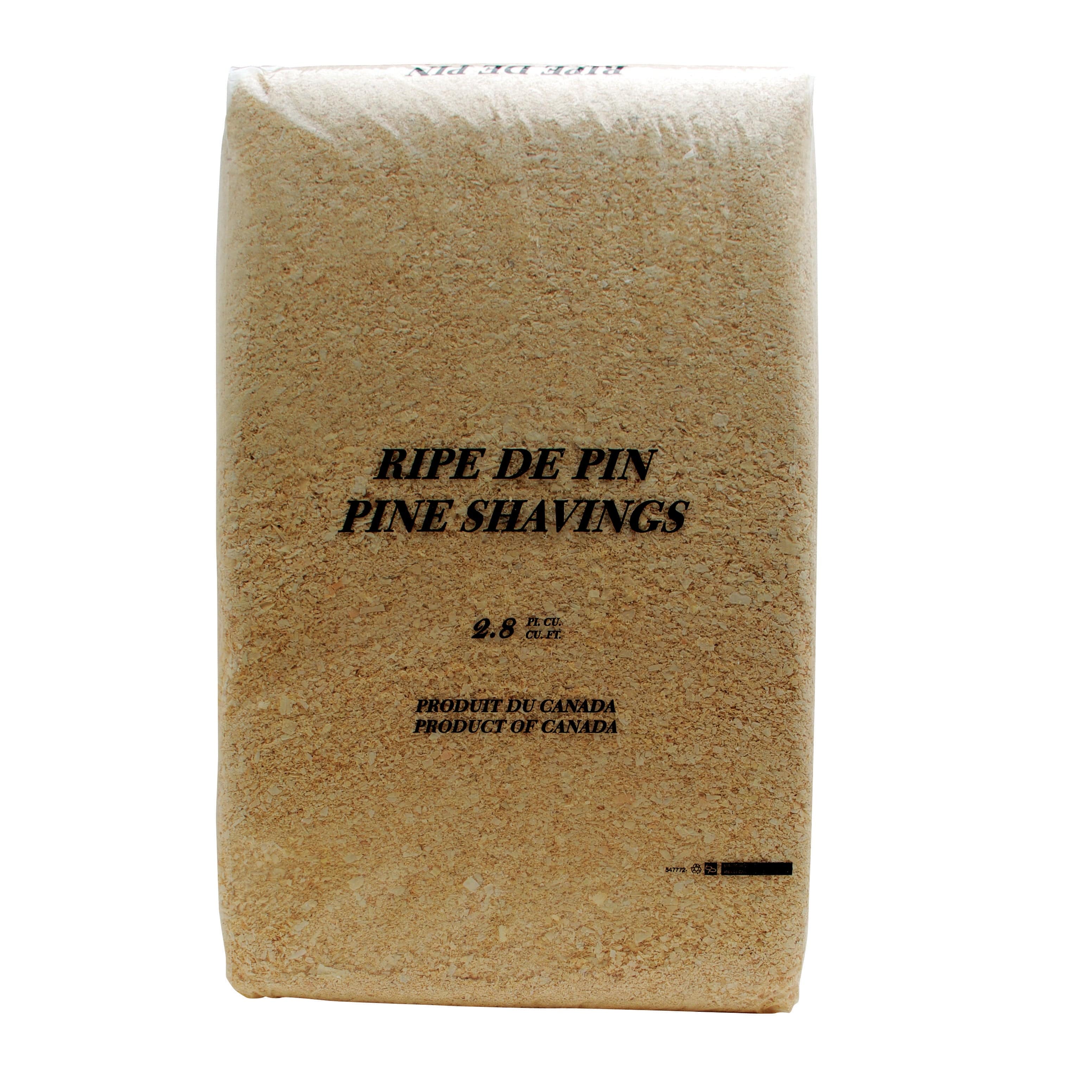 Living World Pine Shavings - 226 L - 8 cu ft - The Pet Source