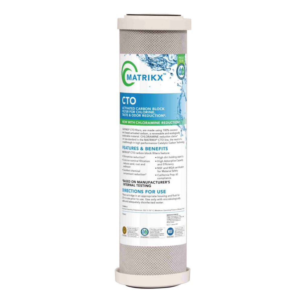 Matrikx CTO Carbon Block Filter - 5 Micron