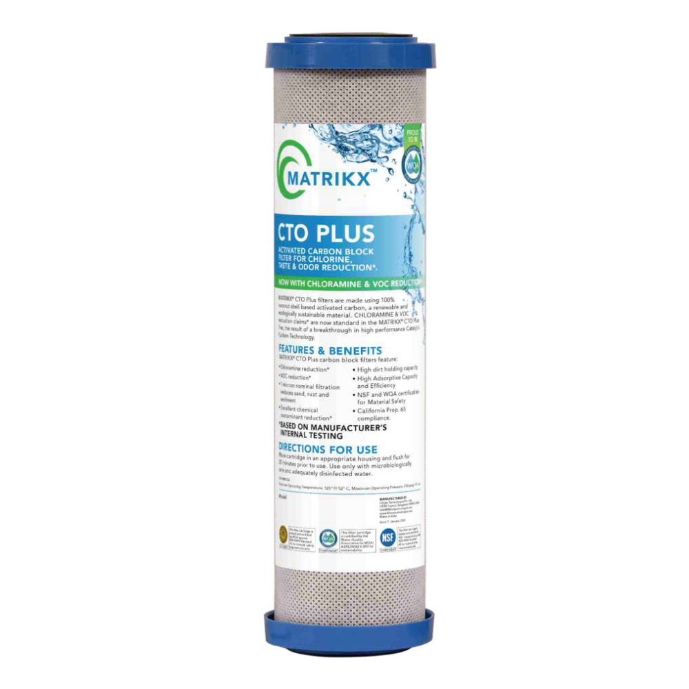 Matrikx CTO Plus Carbon Block Filter - 1 Micron