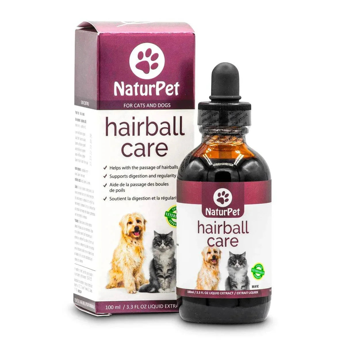 NaturPet Hairball Care - 100ml - The Pet Source