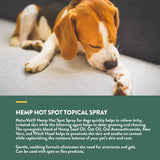 NaturVet Hemp Hot Spot Spray - 12oz - The Pet Source