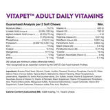 NaturVet VitaPet Adult Daily Vitamins Cat Soft Chews - 60ct - The Pet Source