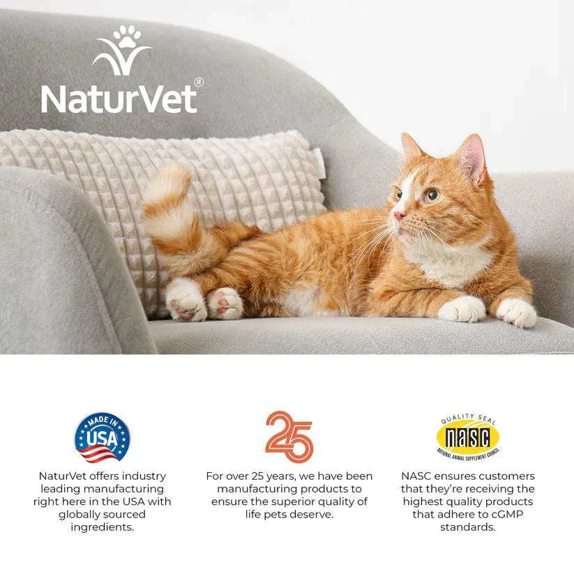 NaturVet VitaPet Adult Daily Vitamins Cat Soft Chews - 60ct - The Pet Source