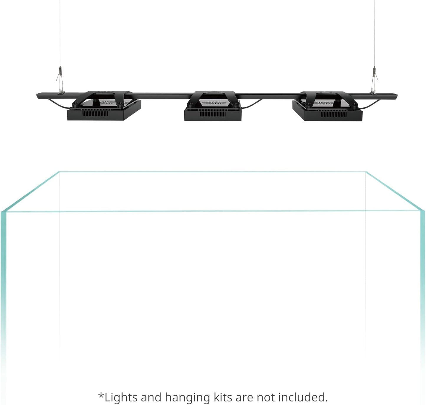 Nicrew Multi-Light HyperReef Mount System Sliding Rail - 48-60 Inch