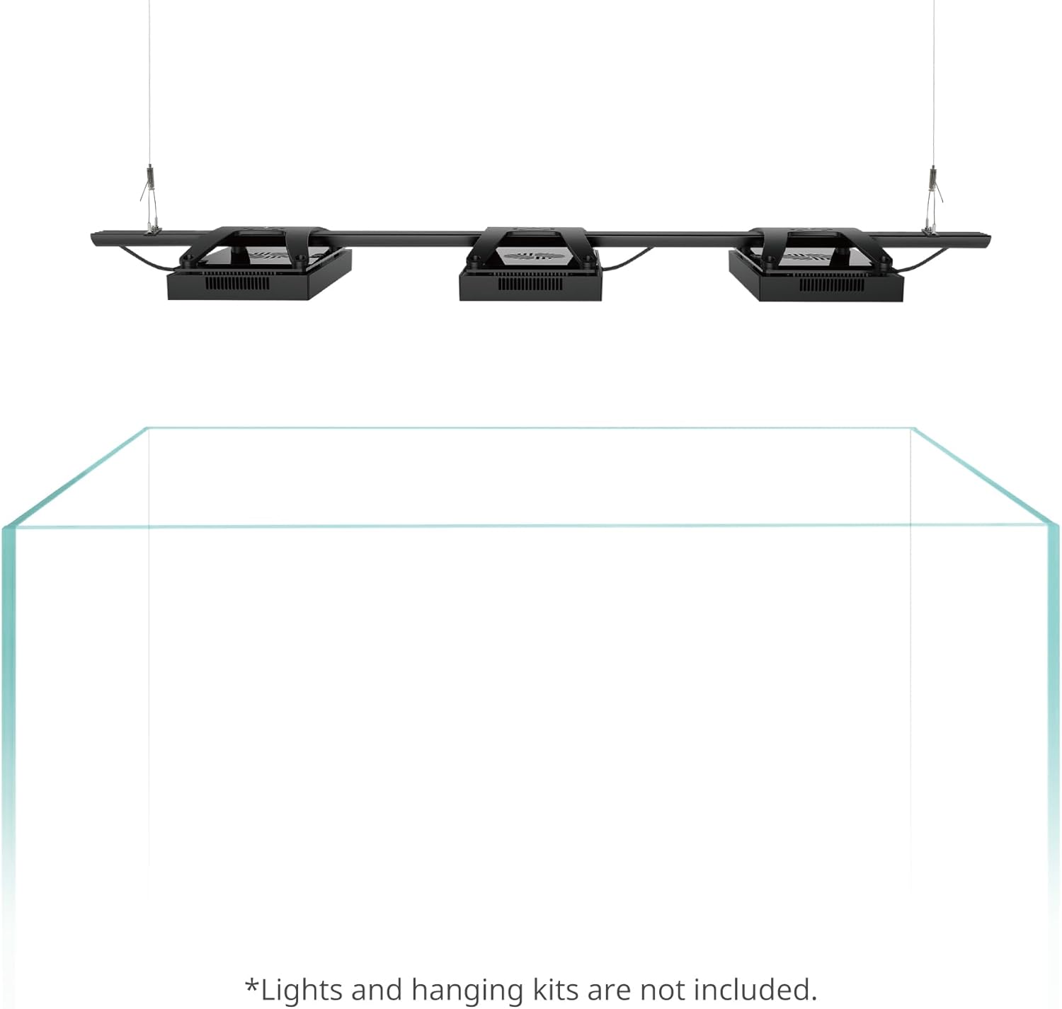 Nicrew Multi-Light HyperReef Mount System Sliding Rail - 48-60 Inch