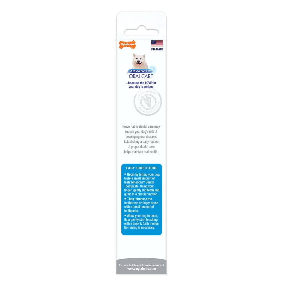 Nylabone Advanced Oral Care Tartar Control Dog Toothpaste - The Pet Source