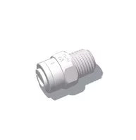Mur-lok Fittings - Male NPTF Connector - 1/4" Tube x 1/4" Male NPTF