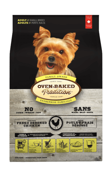 Oven Baked Tradition Dog Food For Small Breed Chicken Adult - 5lb - The Pet Source