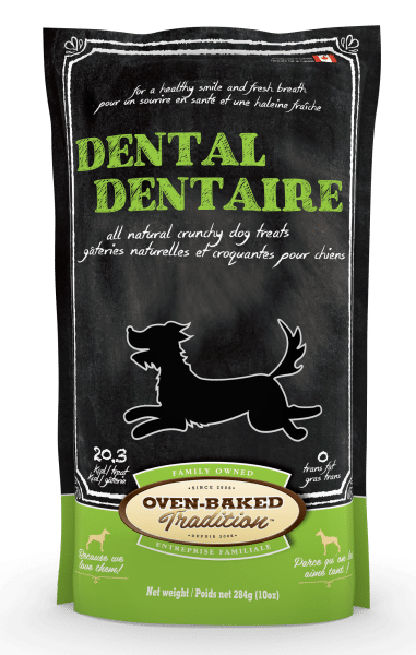 Oven Baked Tradition All Natural Crunchy Dental Treats For Dogs - 10oz - The Pet Source