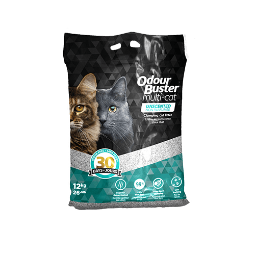 Odour Buster Multi-Cat Premium Cat Litter - 12kg - The Pet Source