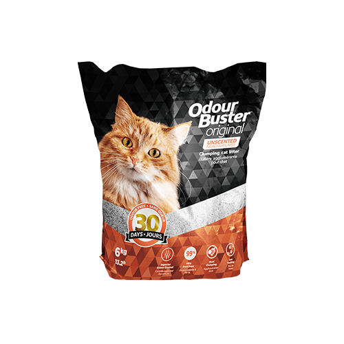 Odour Buster Original Premium Cat Litter - 6kg - The Pet Source