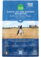 Open Farm Catch-of-the-Season Whitefish & Ancient Grains Dry Dog Food - 4lb