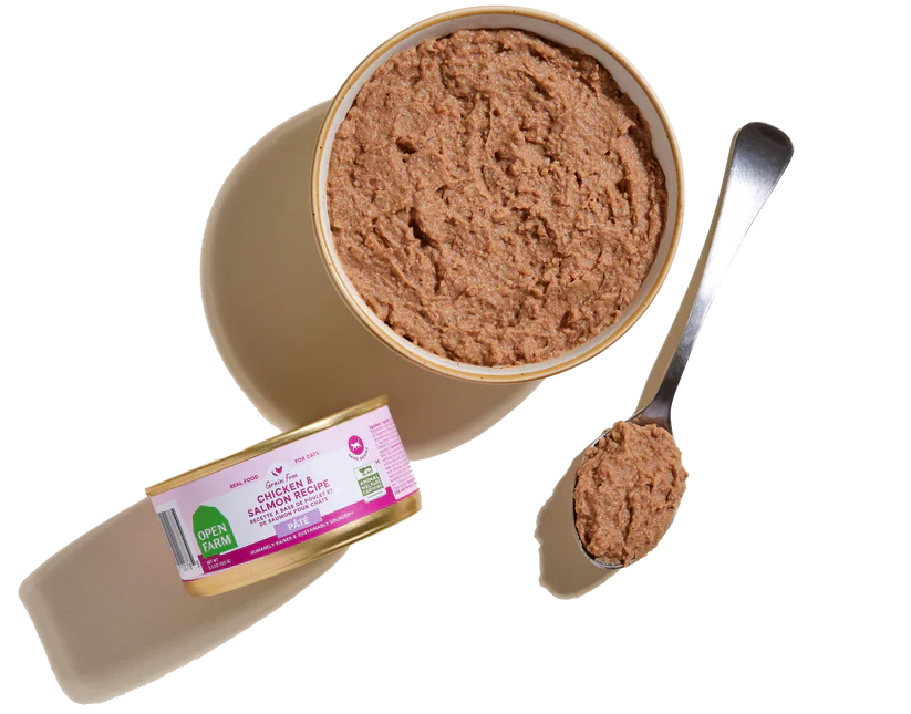 Open Farm Chicken & Salmon Adult Wet Cat Food - 5.3oz
