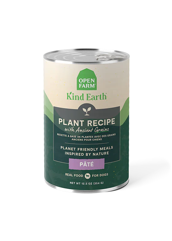 Open Farm Kind Earth Plant Pâté with Ancient Grains Wet Dog Food - 12.5oz