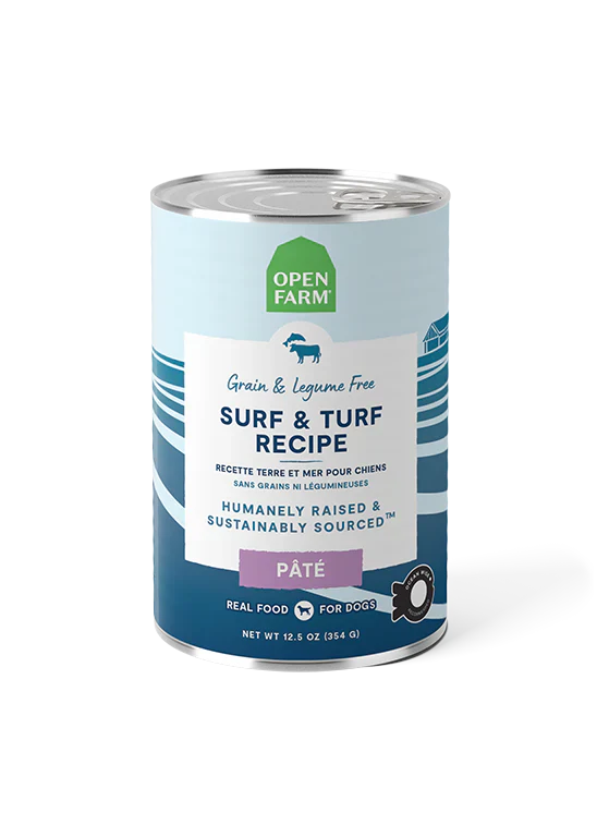 Open Farm Surf & Turf Pâté Wet Dog Food - 12.5oz