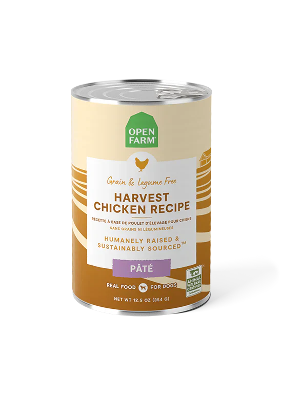 Open Farm Harvest Chicken Pâté Wet Dog Food - 12.5oz