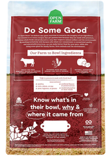 Open Farm Grass Fed Beef & Ancient Grains Dry Dog Food - 22lb