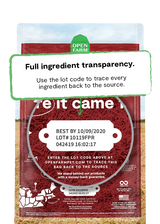 Open Farm Grass Fed Beef & Ancient Grains Dry Dog Food - 22lb
