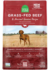 Open Farm Grass Fed Beef & Ancient Grains Dry Dog Food - 22lb