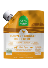 Open Farm Harvest Chicken Bone Broth For Dogs & Cats - 12oz