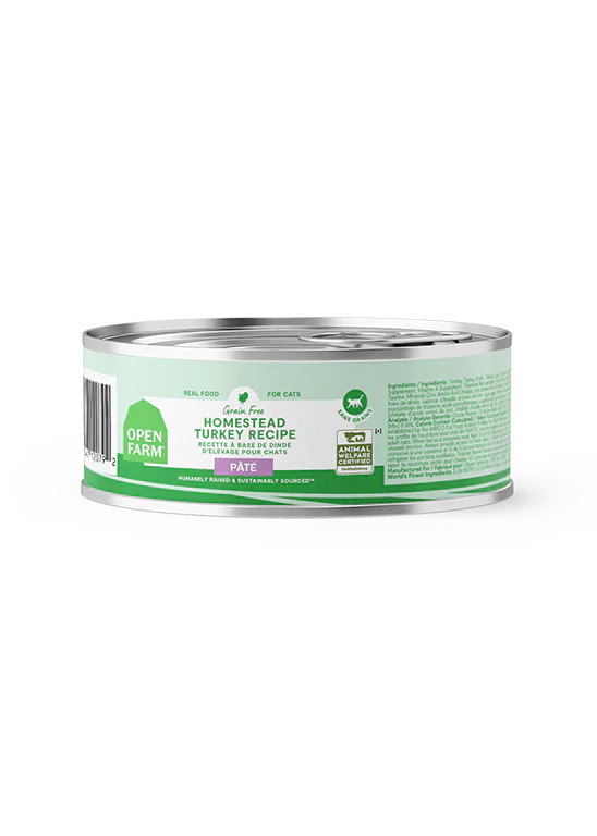 Open Farm Homestead Turkey Adult Wet Cat Food - 5.3oz