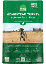 Open Farm Homestead Turkey & Ancient Grains Dry Dog Food - 4lb