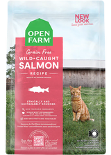 Open Farm Homestead Wild Caught Salmon Dry Cat Food - 4lb