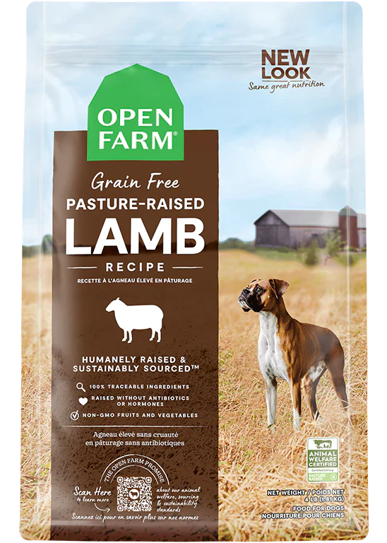 Open Farm Pasture Raised Lamb Grain Free Dry Dog Food - 22lb