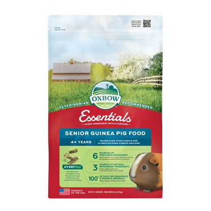 Oxbow Essentials Senior Guinea Pig Food - 4lb - The Pet Source