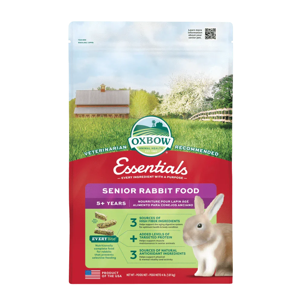 Oxbow Essentials Senior Rabbit Food - 4lb - The Pet Source